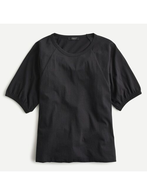 J.Crew Women Solid Puff-sleeve T-shirt