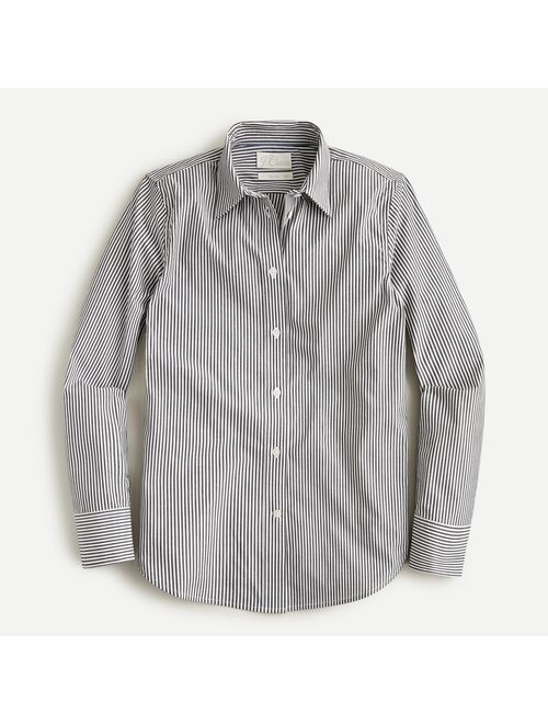 J.Crew Slim-fit stretch cotton poplin shirt in stripe