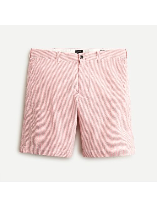 J.Crew 9" stretch seersucker short