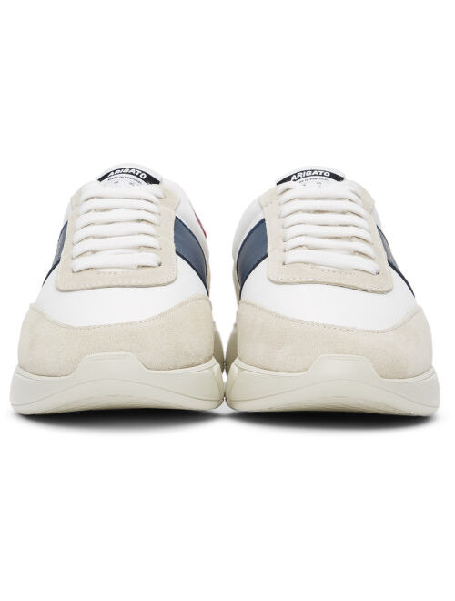 Axel Arigato White & Navy Genesis Vintage Sneakers