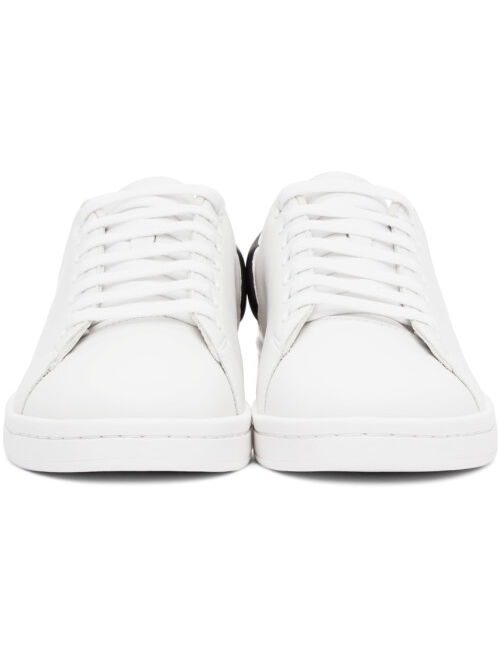 Raf Simons White & Black Orion Sneakers