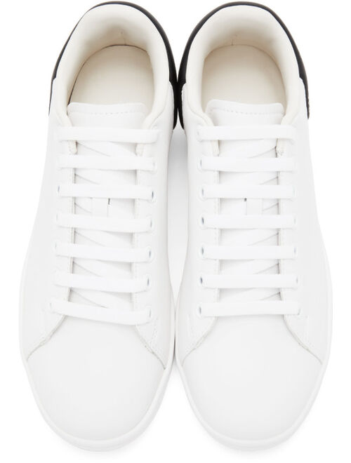 Raf Simons White & Black Orion Sneakers