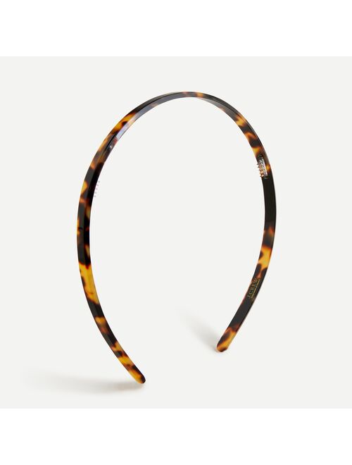 J.Crew Skinny tortoise headband