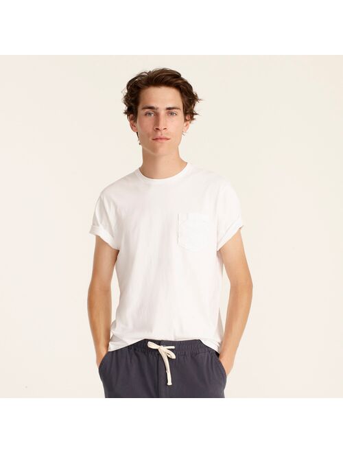 J.Crew Tall Broken-in pocket crewneck T-shirt