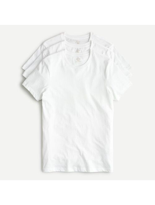 J.Crew White crewneck undershirt three-pack