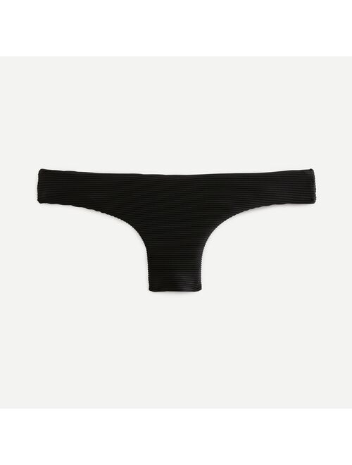 J.Crew Rib surf hipster bikini bottom