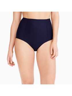 High-waisted bikini bottom