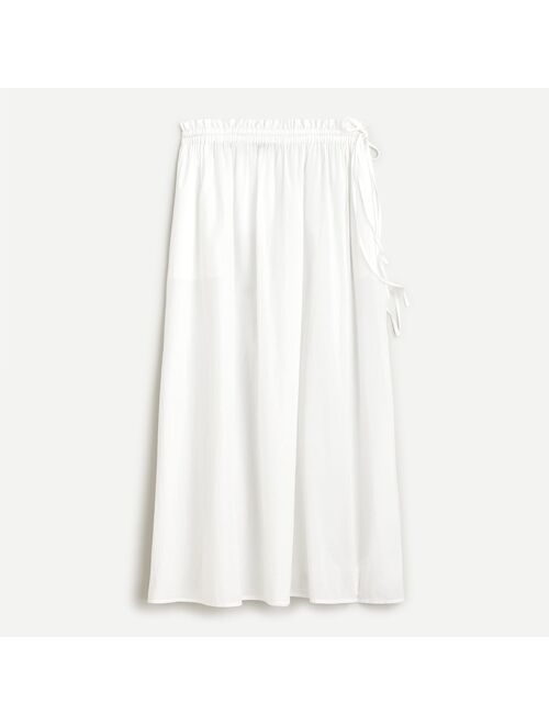 J.Crew Cotton voile beach skirt