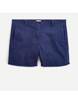 4" slouchy chino short