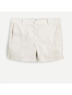 4" slouchy chino short