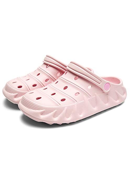 DIOXADOP Unisex Garden Clogs Men's and Women's Summer Clogs Slippers Slip on Water Shoes Sandals for Beach Pool Slides Shower