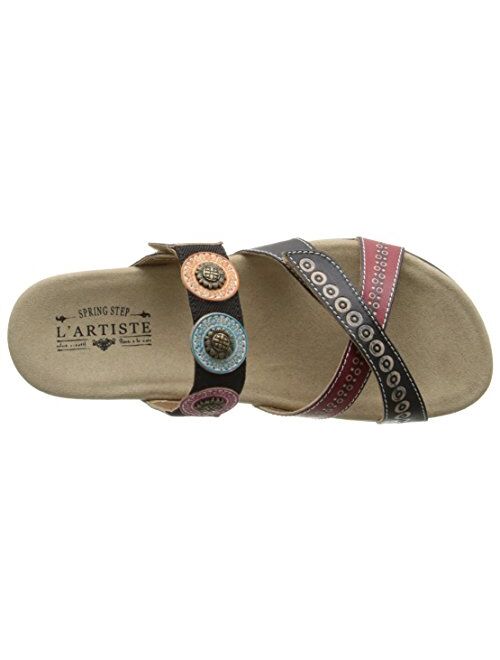 L'Artiste by Spring Step Women's Glendora Flat Sandal