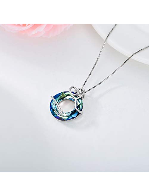 TOUPOP Nurse Gifts for Women s925 Sterling Silver Doctor Nursing Themed Necklace with Crystal Jewelry Gifts for Women Mom Student Doctor Nurse Grateful Birthday Mother's 