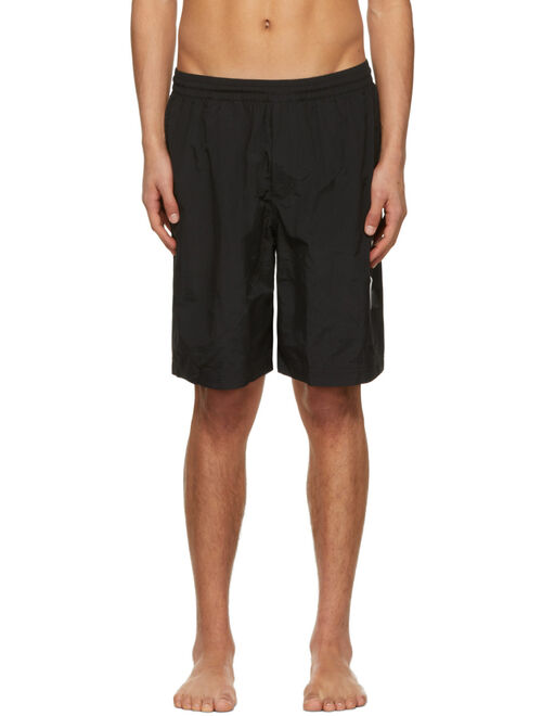 Y-3 Black Logo Swim Shorts