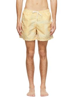 Bather Yellow Bandana Swim Shorts