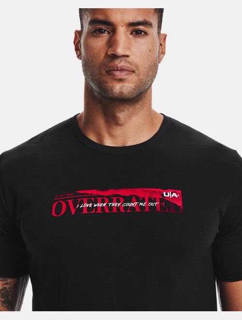 Under Armour Men's UA Football Overrated T-Shirt