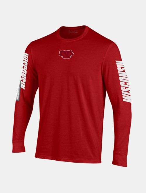 Under Armour Men's UA Performance Cotton Collegiate Long Sleeve