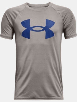 Boys' UA Tech Big Logo Short Sleeve