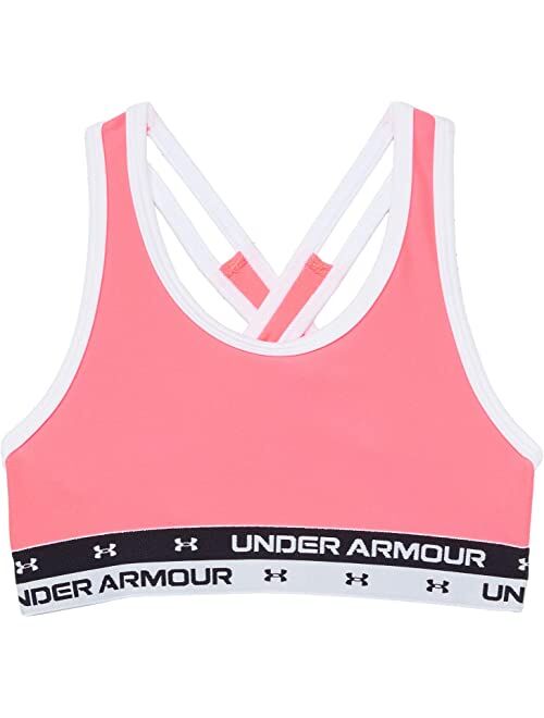 Under Armour Girls' UA Crossback Sports Bra