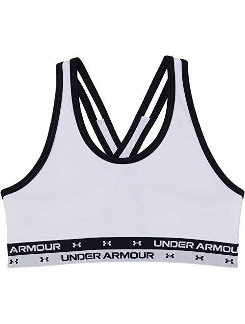 Under Armour Girls' UA Crossback Sports Bra