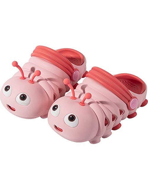 Kid Slippers Caterpillar Boys Girls Sandals Light Garden Shoes Non-Slip Water Cute Clogs Beach Pool