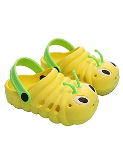 JUXI Toddler Sandals Baby Boys Girls Cute Cartoon Clogs & Mules Kids Slippers