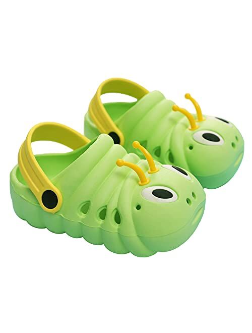 JUXI Toddler Sandals Baby Boys Girls Cute Cartoon Clogs & Mules Kids Slippers