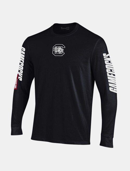 Under Armour Men's UA Performance Cotton Collegiate Long Sleeve