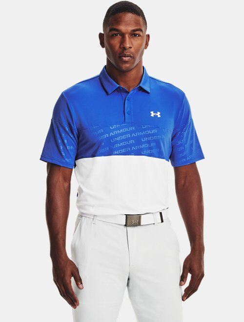 Under Armour Men's UA Playoff 2.0 Blocked Polo