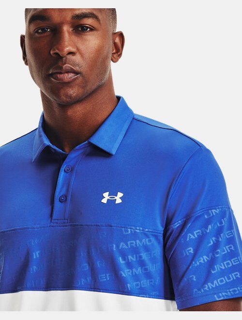 Under Armour Men's UA Playoff 2.0 Blocked Polo