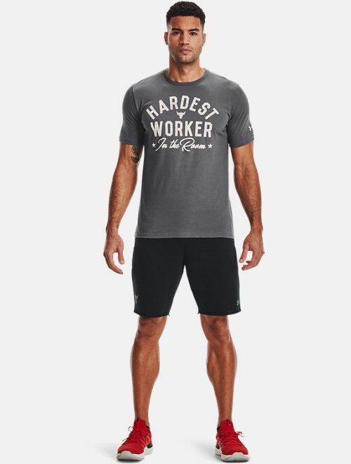 Under Armour Men's Project Rock Hard Worker Short Sleeve