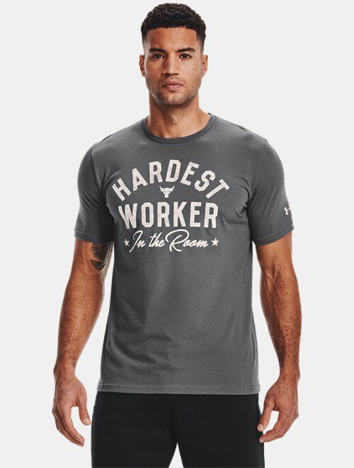 Under Armour Men's Project Rock Hard Worker Short Sleeve