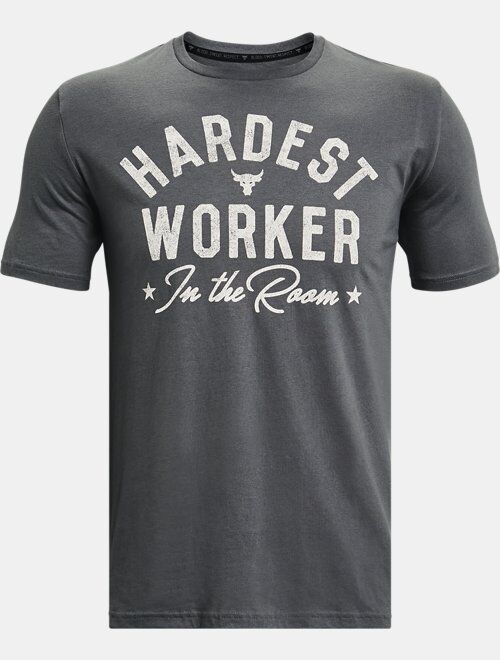 Under Armour Men's Project Rock Hard Worker Short Sleeve