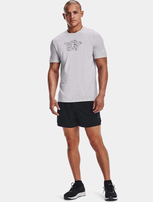 Under Armour Men's UA Run Through Short Sleeve