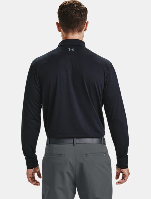 Under Armour Men's UA Performance Textured Long Sleeve Polo