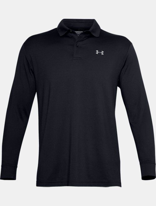 Under Armour Men's UA Performance Textured Long Sleeve Polo