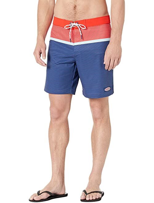 Vineyard Vines 9" Striped Boardshorts