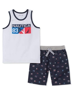 boys 2 Pieces Tank Top Shorts Set