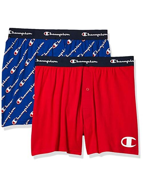 Champion Men's Knit Boxers (Pack of 2)