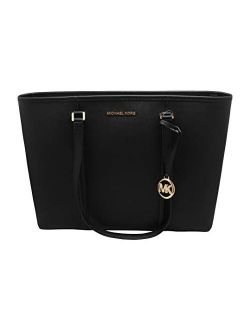 Large Sady Carryall Shoulder Bag (Black)