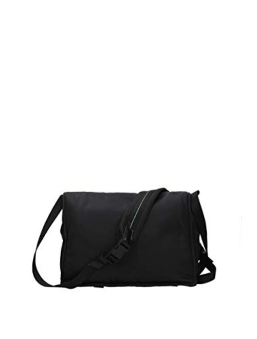 Prada Black Nylon Messenger Shoulder Bag 1BD157 Nero