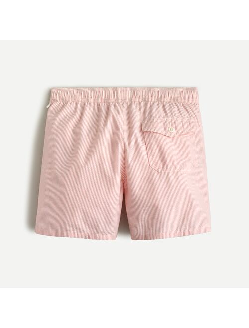 J.Crew 6" swim trunk in seersucker