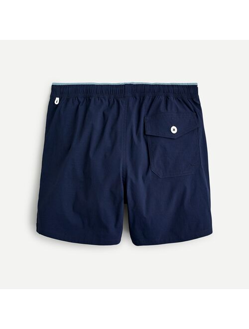 J.Crew 8" stretch swim trunk