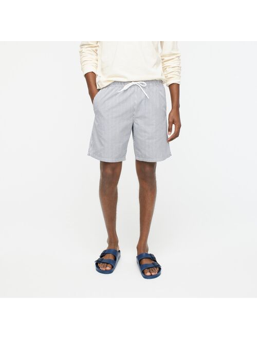 J.Crew 8" swim trunk in seersucker