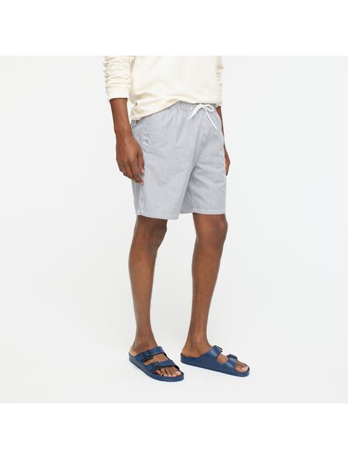 J.Crew 8" swim trunk in seersucker