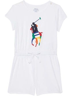 Big Pony Cotton Jersey Romper (Little Kids/Big Kids)