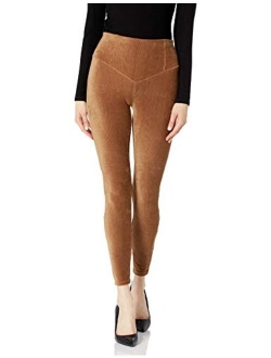 Women's Corduroy High Rise Leggings