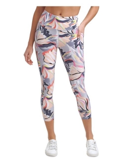 Printed High-Waist 7/8 Length Leggings