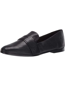 Terri Penny Leather Round Toe Loafer