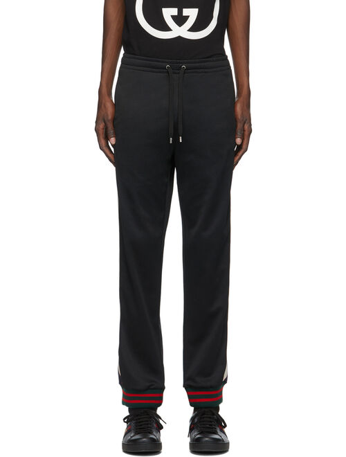 Gucci Black Technical Jersey Lounge Pants